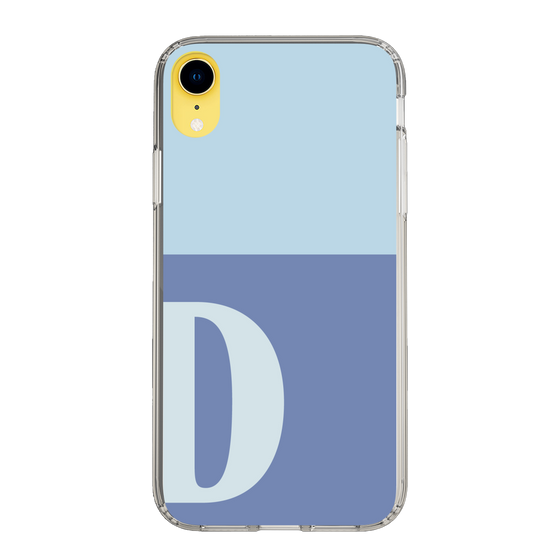 Slim Protection Case［ Original - initial two tone - D blue ］