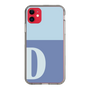 Slim Protection Case［ Original - initial two tone - D blue ］