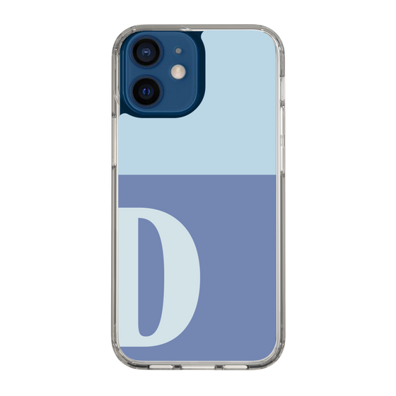 Slim Protection Case［ Original - initial two tone - D blue ］