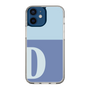 Slim Protection Case［ Original - initial two tone - D blue ］