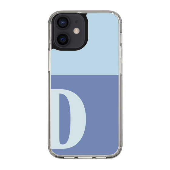 Slim Protection Case［ Original - initial two tone - D blue ］