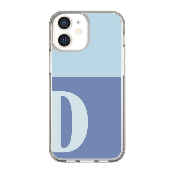 Slim Protection Case［ Original - initial two tone - D blue ］
