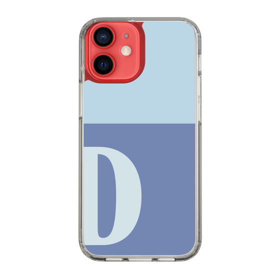 Slim Protection Case［ Original - initial two tone - D blue ］