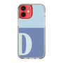 Slim Protection Case［ Original - initial two tone - D blue ］