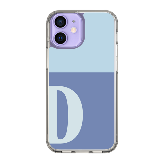 Slim Protection Case［ Original - initial two tone - D blue ］