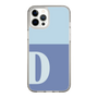 Slim Protection Case［ Original - initial two tone - D blue ］