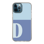 Slim Protection Case［ Original - initial two tone - D blue ］