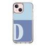 Slim Protection Case［ Original - initial two tone - D blue ］