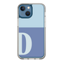Slim Protection Case［ Original - initial two tone - D blue ］