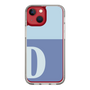 Slim Protection Case［ Original - initial two tone - D blue ］