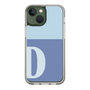 Slim Protection Case［ Original - initial two tone - D blue ］