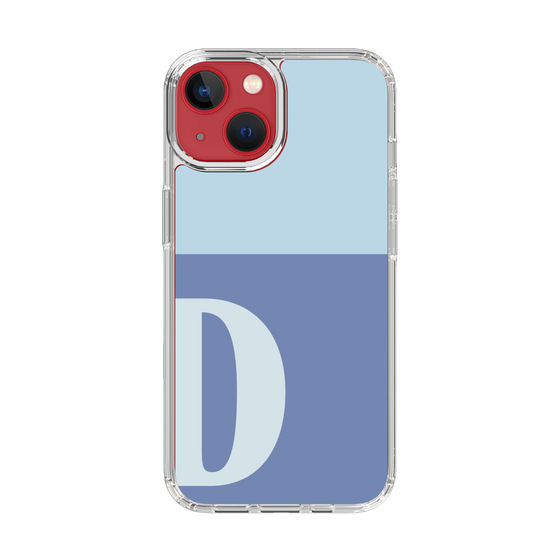 Slim Protection Case［ Original - initial two tone - D blue ］