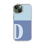 Slim Protection Case［ Original - initial two tone - D blue ］