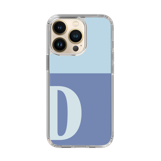 Slim Protection Case［ Original - initial two tone - D blue ］