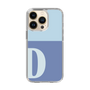 Slim Protection Case［ Original - initial two tone - D blue ］