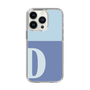 Slim Protection Case［ Original - initial two tone - D blue ］