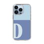 Slim Protection Case［ Original - initial two tone - D blue ］