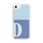 Slim Protection Case［ Original - initial two tone - D blue ］