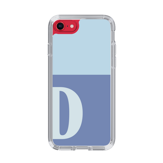 Slim Protection Case［ Original - initial two tone - D blue ］