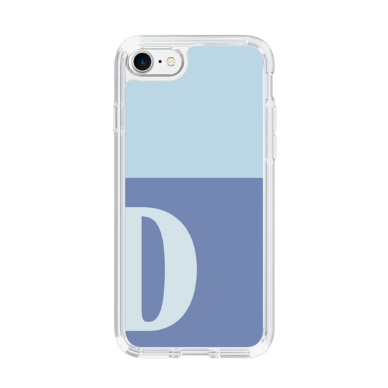 Slim Protection Case［ Original - initial two tone - D blue ］