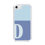 Slim Protection Case［ Original - initial two tone - D blue ］