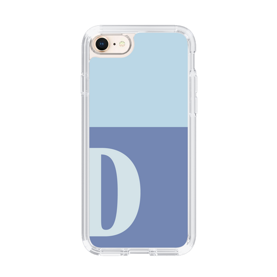Slim Protection Case［ Original - initial two tone - D blue ］