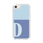 Slim Protection Case［ Original - initial two tone - D blue ］