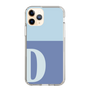 Slim Protection Case［ Original - initial two tone - D blue ］