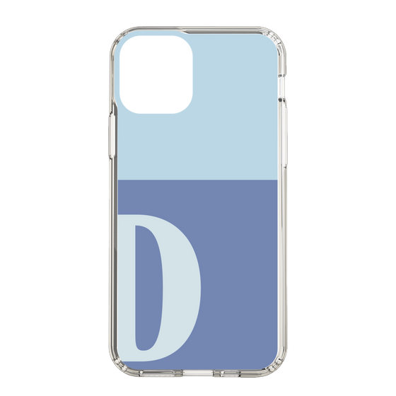 Slim Protection Case［ Original - initial two tone - D blue ］