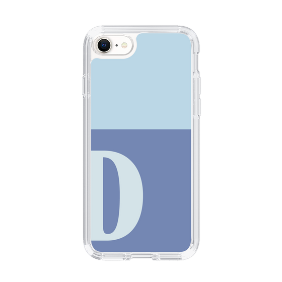 Slim Protection Case［ Original - initial two tone - D blue ］