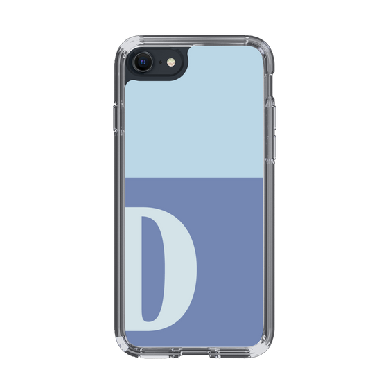 Slim Protection Case［ Original - initial two tone - D blue ］