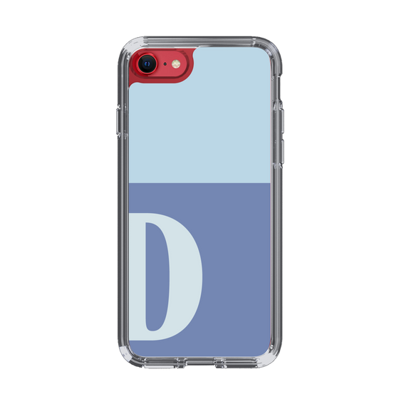 Slim Protection Case［ Original - initial two tone - D blue ］