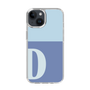 Slim Protection Case［ Original - initial two tone - D blue ］