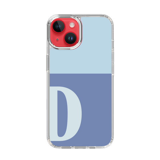 Slim Protection Case［ Original - initial two tone - D blue ］