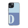 Slim Protection Case［ Original - initial two tone - D blue ］