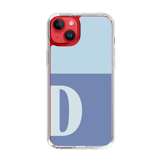 Slim Protection Case［ Original - initial two tone - D blue ］