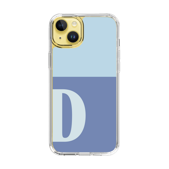 Slim Protection Case［ Original - initial two tone - D blue ］