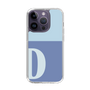 Slim Protection Case［ Original - initial two tone - D blue ］