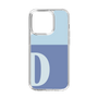 Slim Protection Case［ Original - initial two tone - D blue ］