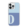 Slim Protection Case［ Original - initial two tone - D blue ］