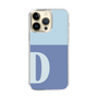 Slim Protection Case［ Original - initial two tone - D blue ］