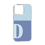 Slim Protection Case［ Original - initial two tone - D blue ］