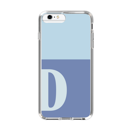 Slim Protection Case［ Original - initial two tone - D blue ］