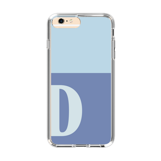 Slim Protection Case［ Original - initial two tone - D blue ］
