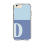 Slim Protection Case［ Original - initial two tone - D blue ］
