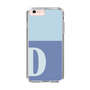 Slim Protection Case［ Original - initial two tone - D blue ］