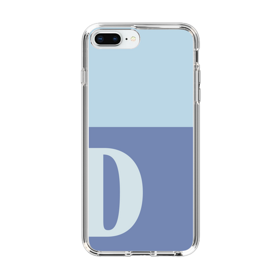 Slim Protection Case［ Original - initial two tone - D blue ］