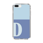 Slim Protection Case［ Original - initial two tone - D blue ］