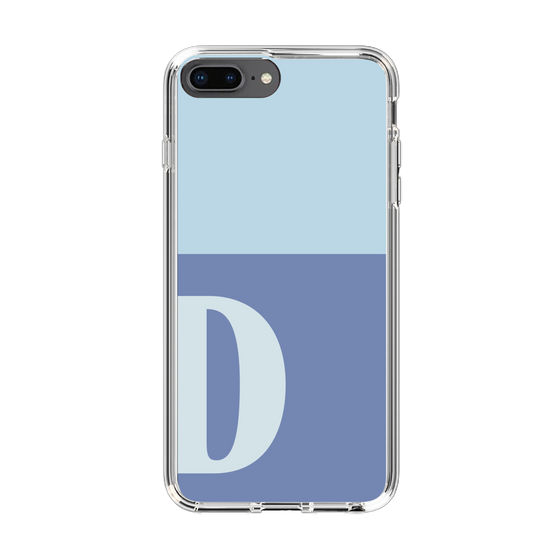 Slim Protection Case［ Original - initial two tone - D blue ］