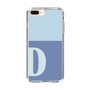 Slim Protection Case［ Original - initial two tone - D blue ］